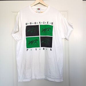 Hoosier Park Casino Harness Racing T Shirt Horse Racing XL